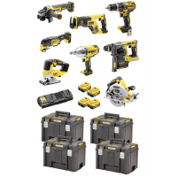DeWALT DCK865P4T įrankių rinkinys 4x5 Ah DeWALT DCK865P4T įrankių rinkinys 4x5 Ah